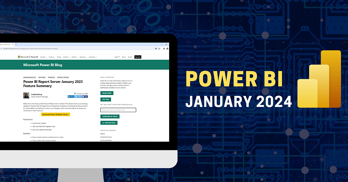 Power BI Updates | January 2024 - B2-BI