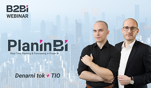 Planiranje in napovedovanje denarnega toka v Power BI - B2-BI